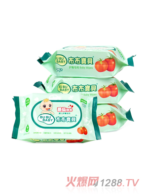 布布寶貝嬰兒高級版護臀柔濕巾25抽4包