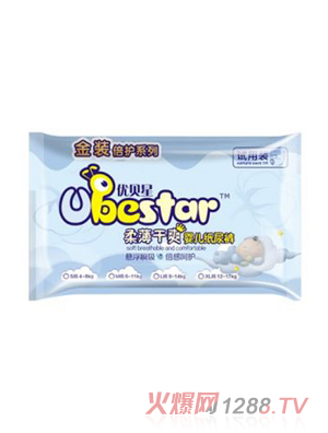 優(yōu)貝星金裝防護(hù)系列紙尿褲XL碼 (試用裝)