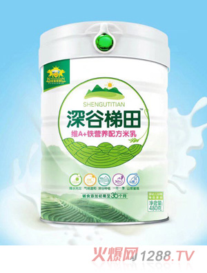 金盾愛嬰深谷梯田維A+鐵營(yíng)養(yǎng)配方米乳