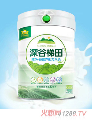金盾愛嬰深谷梯田維D+鈣營(yíng)養(yǎng)配方米乳