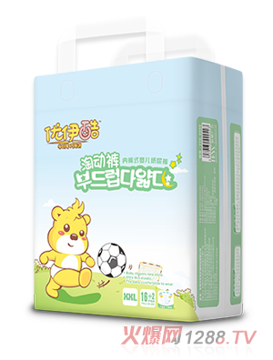 優(yōu)伊酷淘動(dòng)褲內(nèi)褲式嬰兒紙尿褲XXL