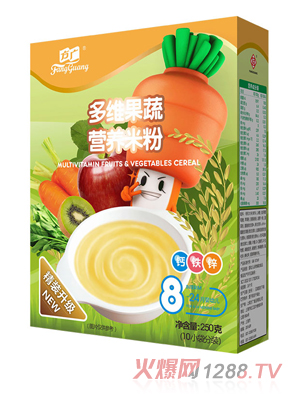 方廣多維果蔬營(yíng)養(yǎng)米粉