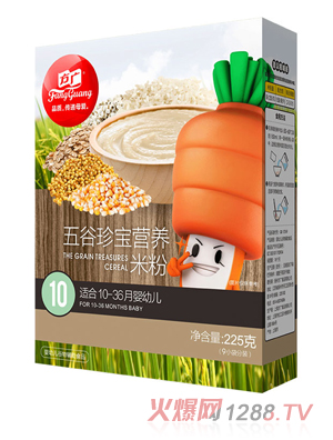 方廣五谷珍寶營養(yǎng)米粉225g