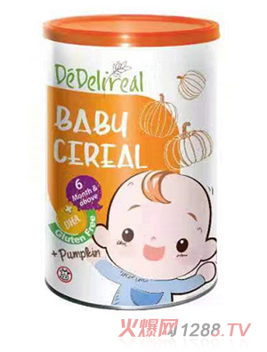 德德兒樂有機(jī)米粉澳洲南瓜營(yíng)養(yǎng)型