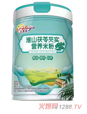 艾萊佳淮山茯苓芡實(shí)營養(yǎng)米粉