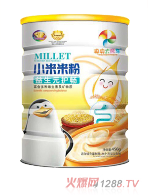 央央大風(fēng)車(chē)小米米粉（益生元護(hù)暢）