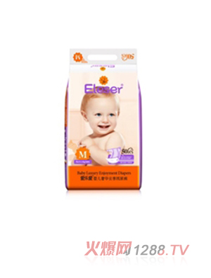 愛樂愛Eleser奢華絲柔紙尿褲（M碼）