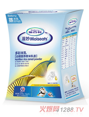 施百利滋妙多彩白糧營(yíng)養(yǎng)餐米乳昔盒裝