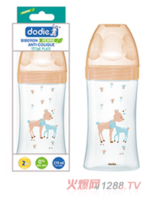 Dodie自然質感寬口徑玻璃奶瓶 270ml