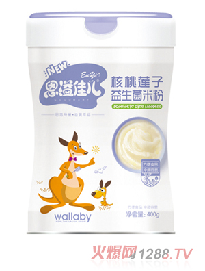 恩溢佳兒核桃蓮子益生菌米粉 聽(tīng)裝