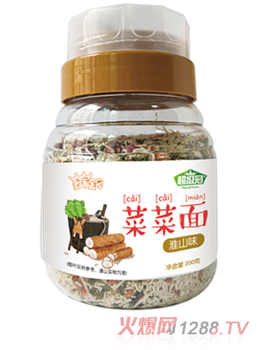 超級(jí)冠菜菜面淮山味（漏斗罐）