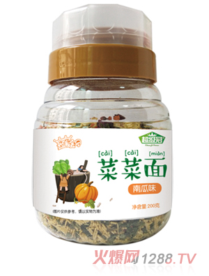 超級(jí)冠菜菜面南瓜味（漏斗罐）