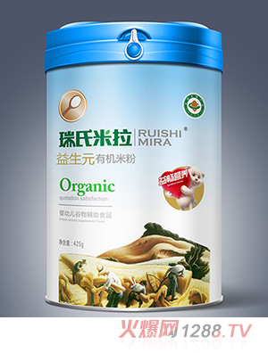 瑞氏米拉益生元有機(jī)米粉425g