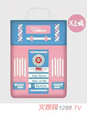 悠卡兔Bag系列紙尿褲XL碼