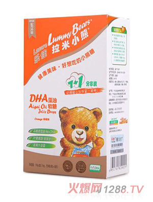 樂佳拉米小熊DHA藻油軟糖