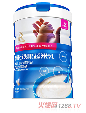 貝美時(shí)光強(qiáng)化鐵果蔬米乳