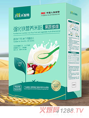 智雅強(qiáng)化鐵營(yíng)養(yǎng)米粉果蔬多維 盒裝